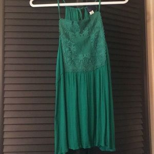 Green blouse!